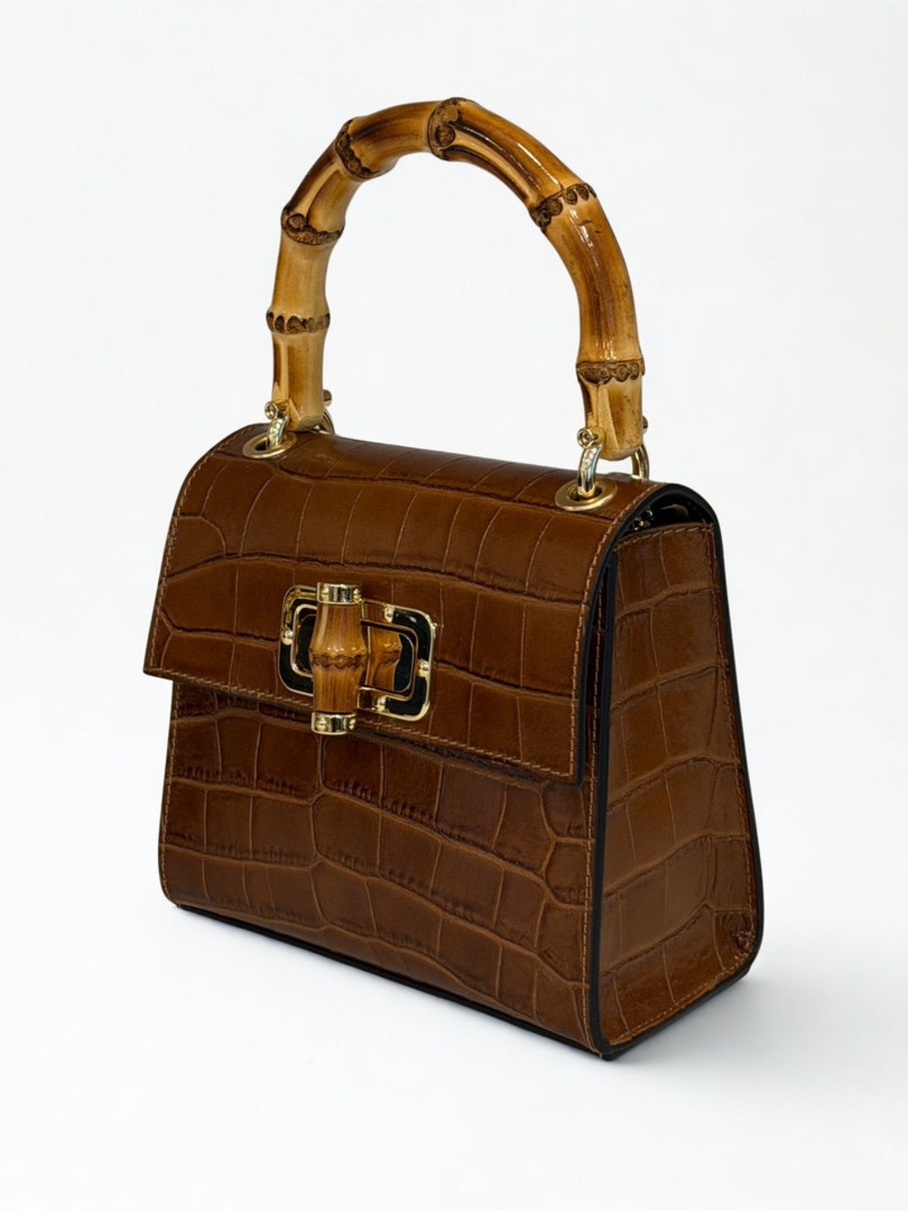 Selena Embossed Leather Bag